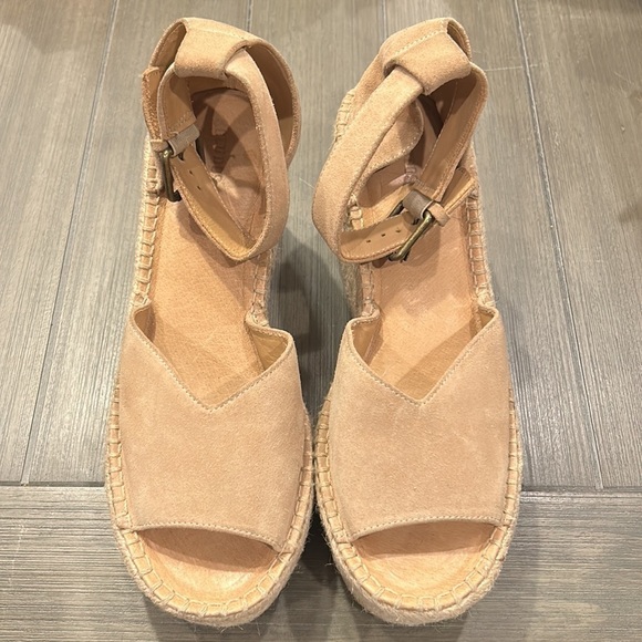 Soludos Women's Positano Suede Platform Wedges - Picture 9 of 12